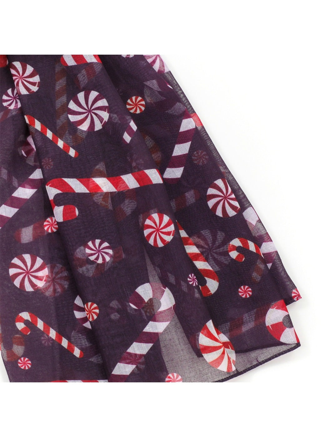 Scarvii - Christmas Candy Print Winter Scarf