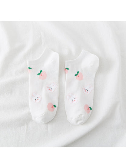 Rufia - Playful Fruit & Bear Ankle Socks product image 5