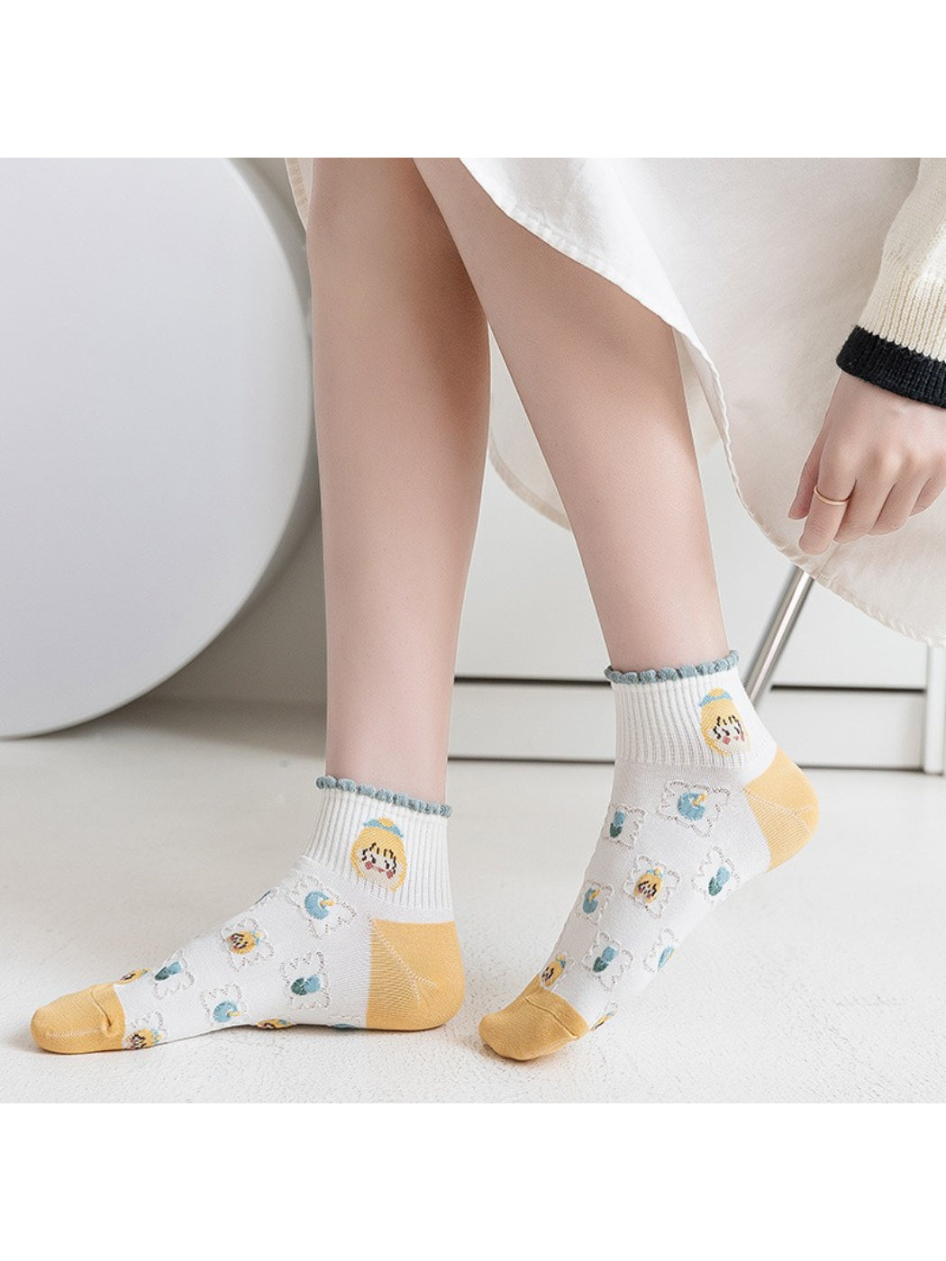 Rufia - Floral Character Ankle Socks product image 2