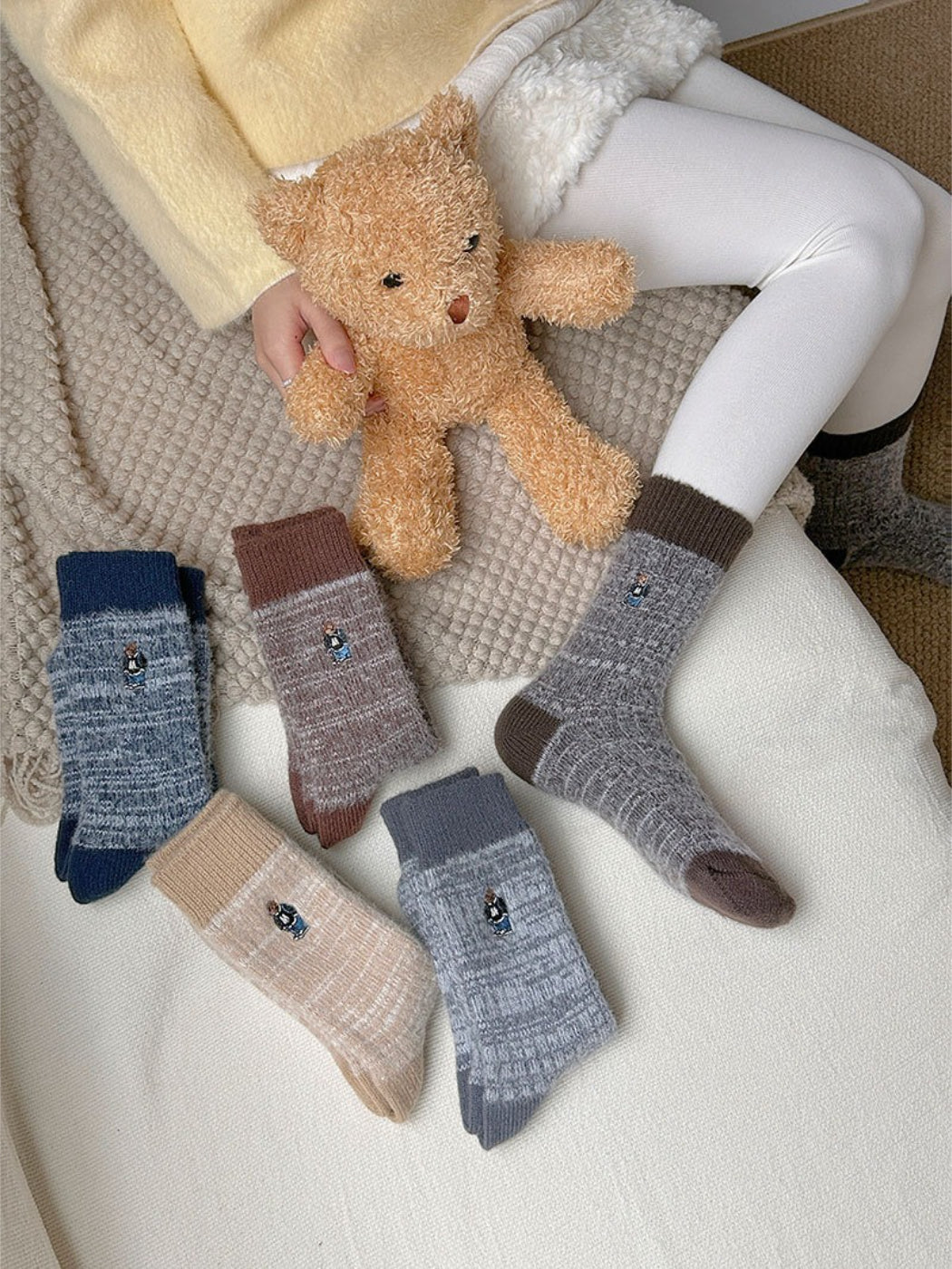 Rufia - Everyday Motif Crew Socks