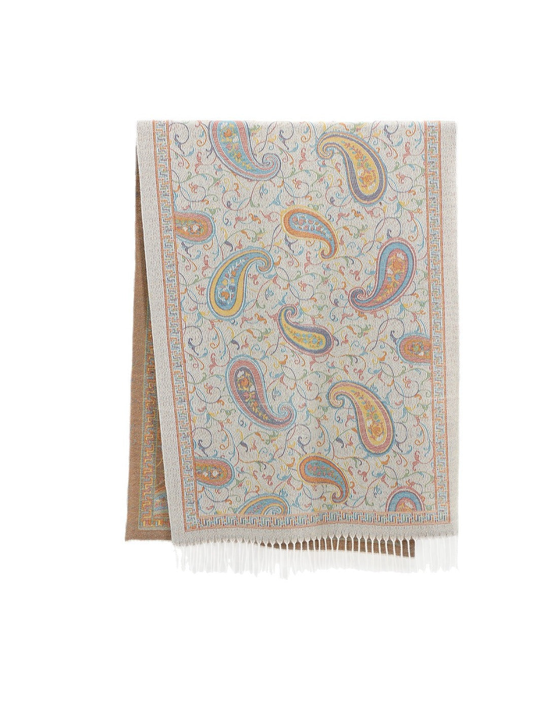 Scarvii - Winter Paisley Print Scarf Wrap - Versatile & Stylish