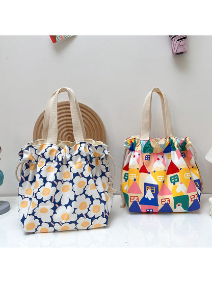 Cosbai cartoon small tote bag displayed on white background