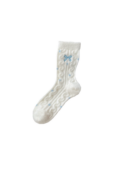 Rufia - Cozy Plush Winter Crew Socks