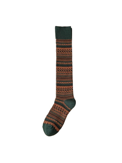 Rufia - Vintage Long Knee High Socks for Women