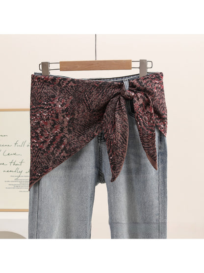Scarvii - Retro Printed Layering Triangle Scarf