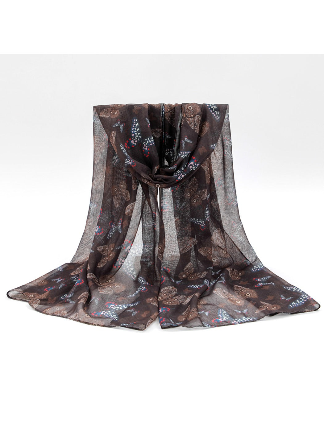 Scarvii - Unisex Butterfly Print Scarf