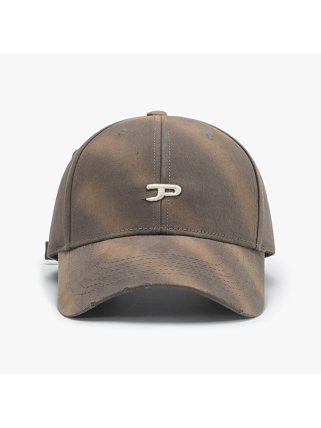 Haila - Round Crown Adjustable Curved Brim Baseball Cap