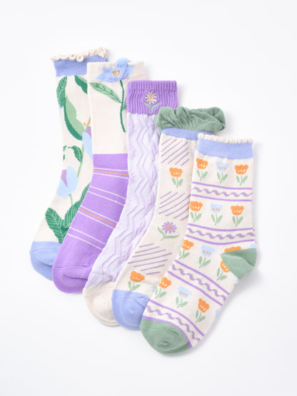 Rufia - Purple Series Women's Socks