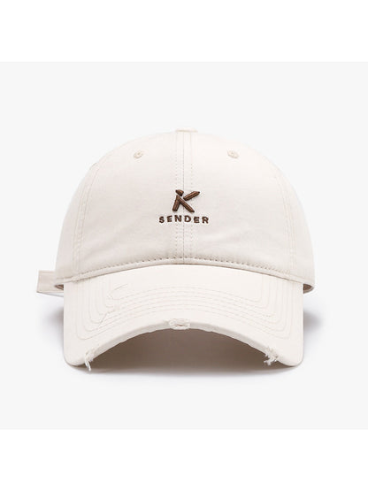 Haila - Letter Embroidery Casual Baseball Cap