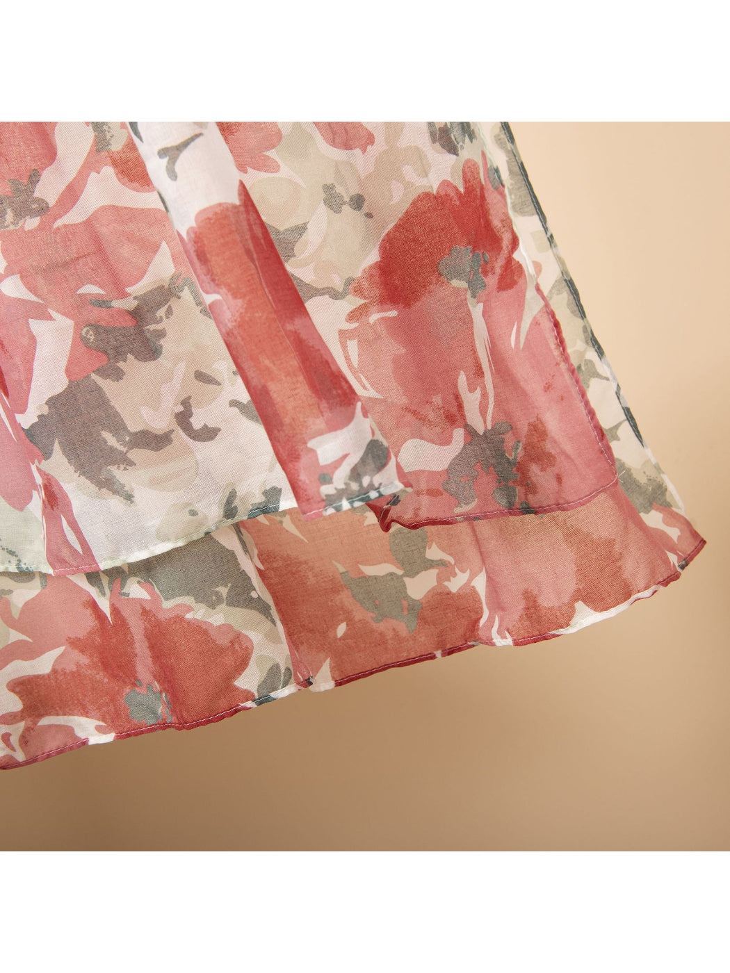Scarvii - Watercolor Rose Print Scarf