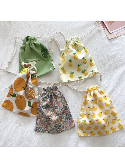 Cosbai - Printed Drawstring Pouch Bag for Travel