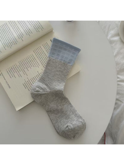 Rufia - Contrast Trim Crew Socks product image 7