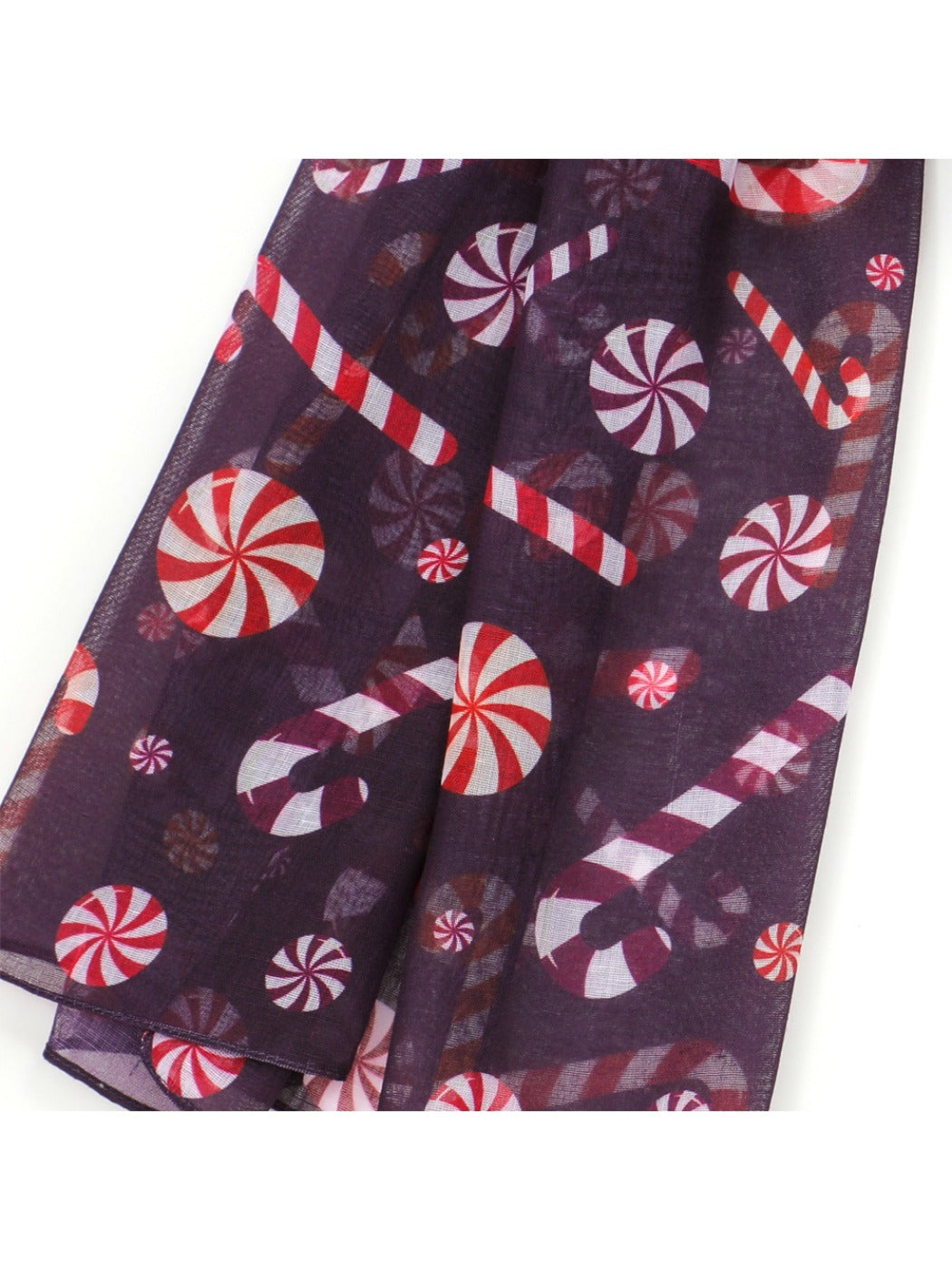 Scarvii - Christmas Candy Print Winter Scarf