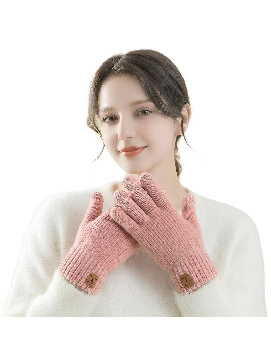 Gloving - Textured Knit Winter Gloves