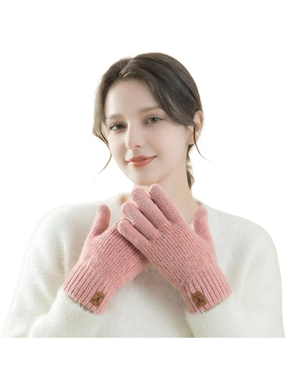 Gloving - Textured Knit Winter Gloves