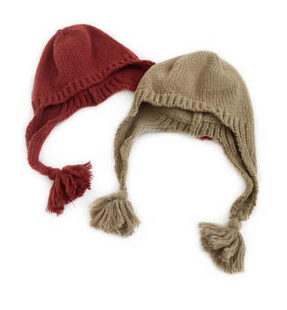 Haila - Women's Knitted Beanie with Ear Protection