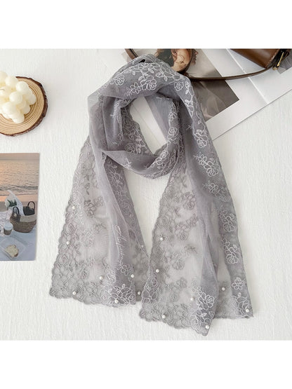 Scarvii - Sweet Style Lace Layering Long Scarf