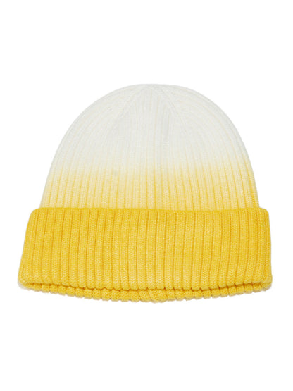 Haila Ombre Ribbed Knit Beanie
