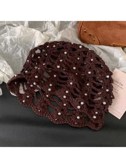 Haila - Vintage Style Openwork Women's Knit Hat