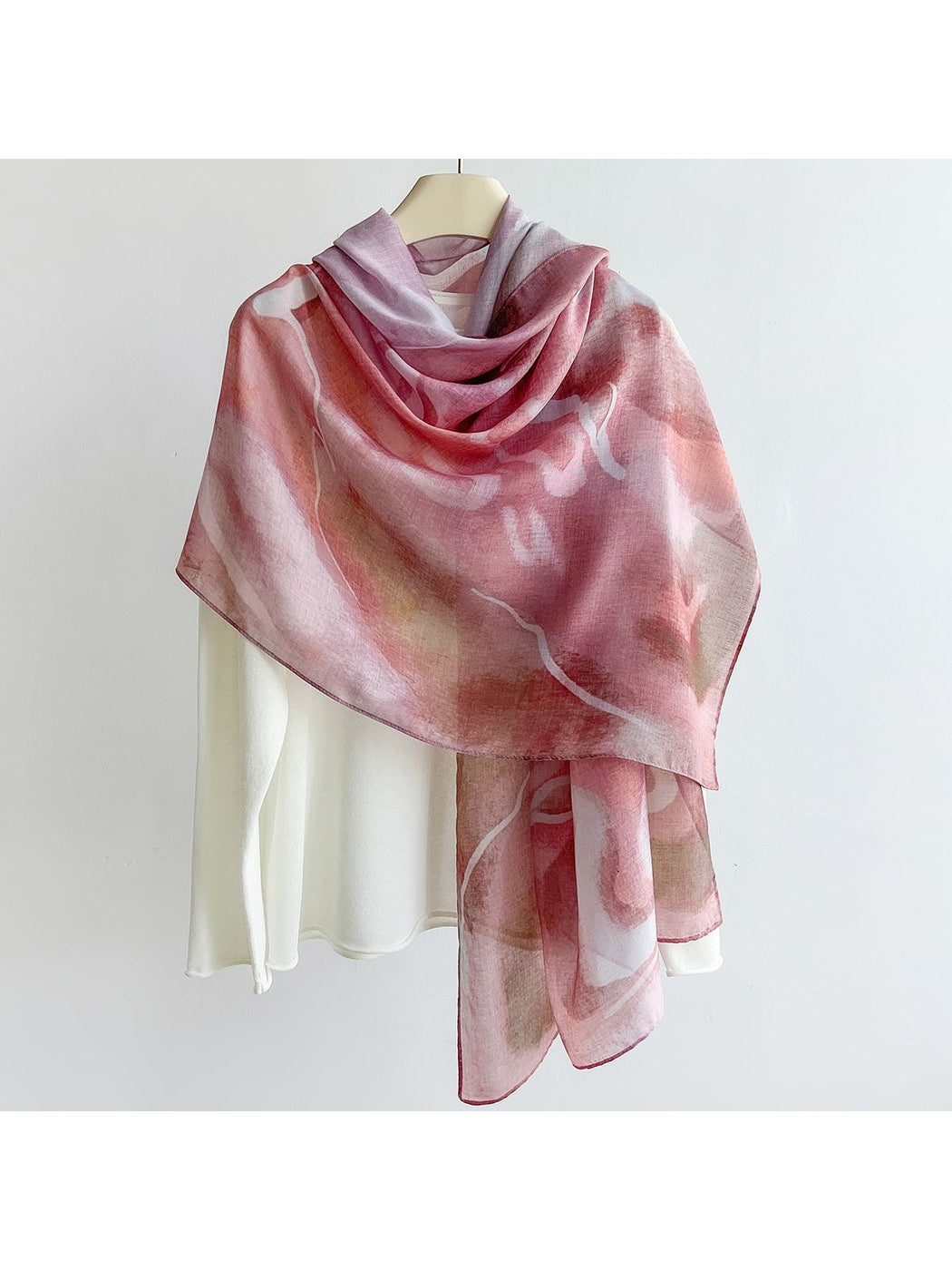 Scarvii - Flowing Art Print Summer Wrap Scarf