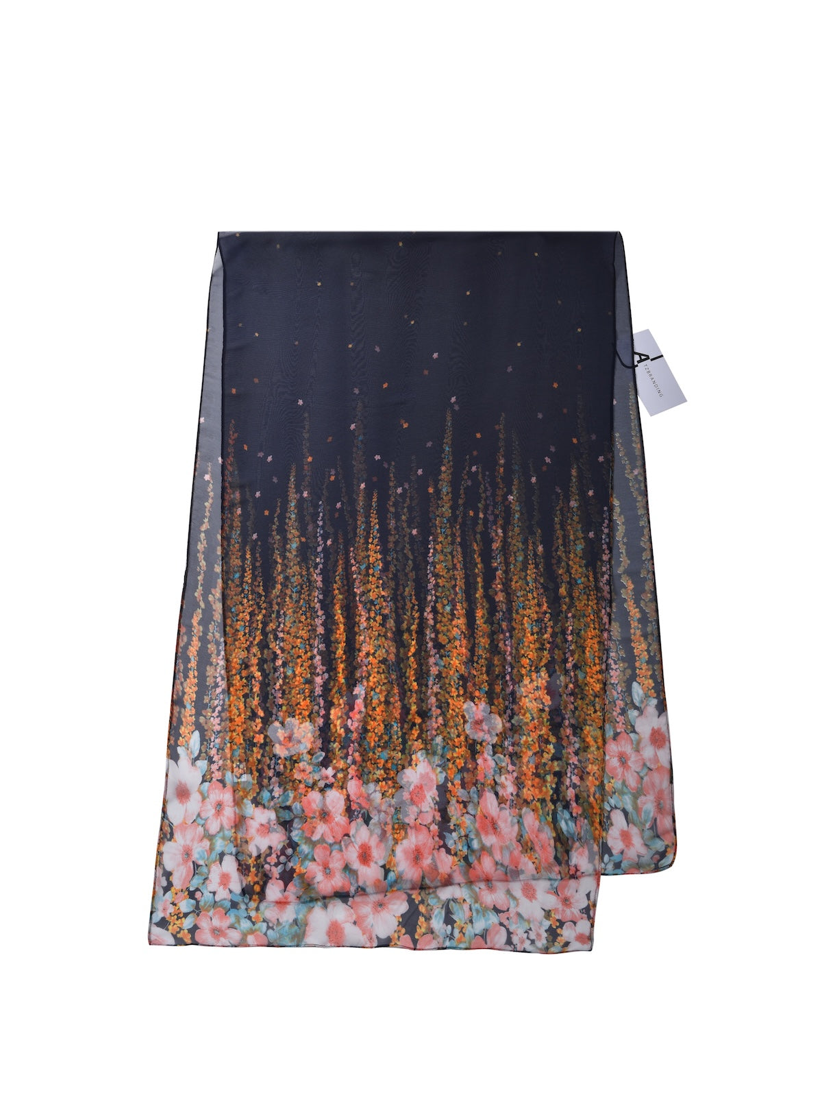 Scarvii - Floral Print Scarf - Lightweight & Elegant