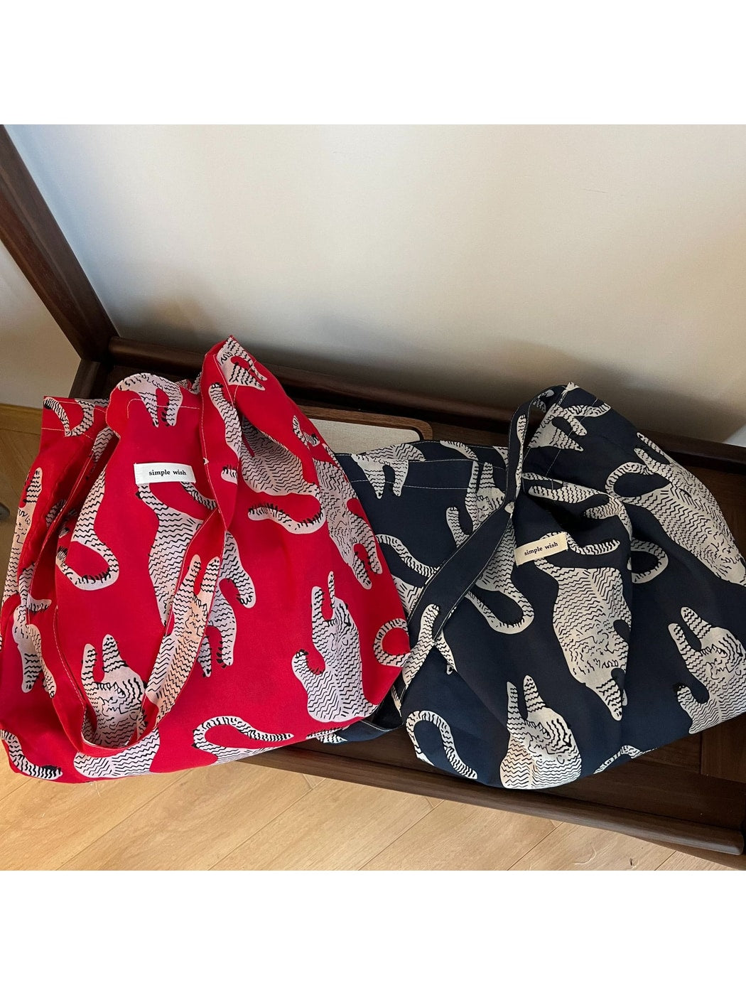 Cosbai - Floral Print Crossbody Bag