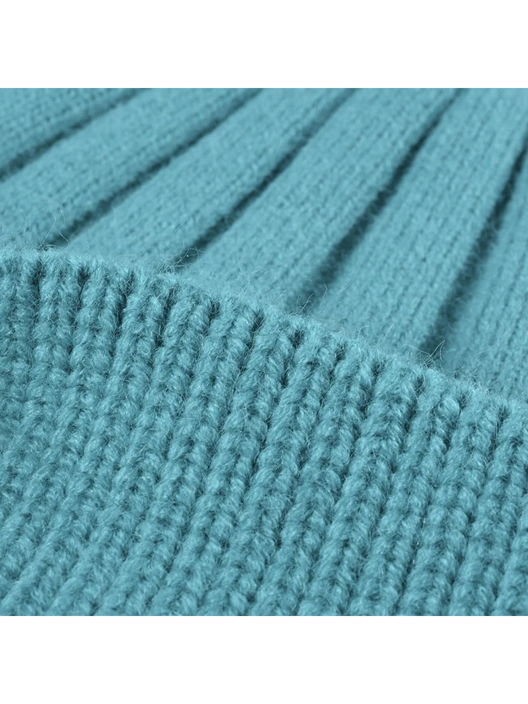 Haila - Wide Rib Cuffed Knit Beanie