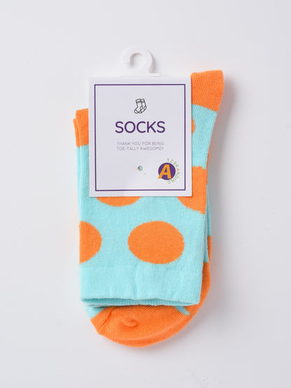 Rufia - Korean Style Polka Dot Crew Socks product image 4