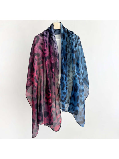 Scarvii - Modern Geometric Printed Summer Wrap Scarf
