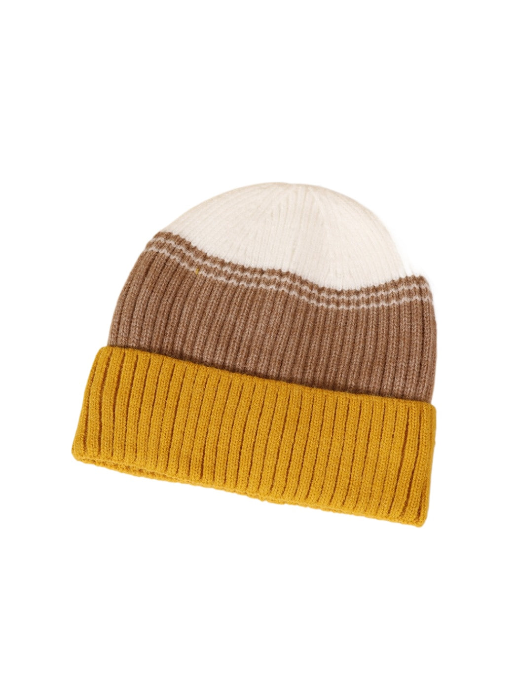 Haila - Color-block Knitted Beanie