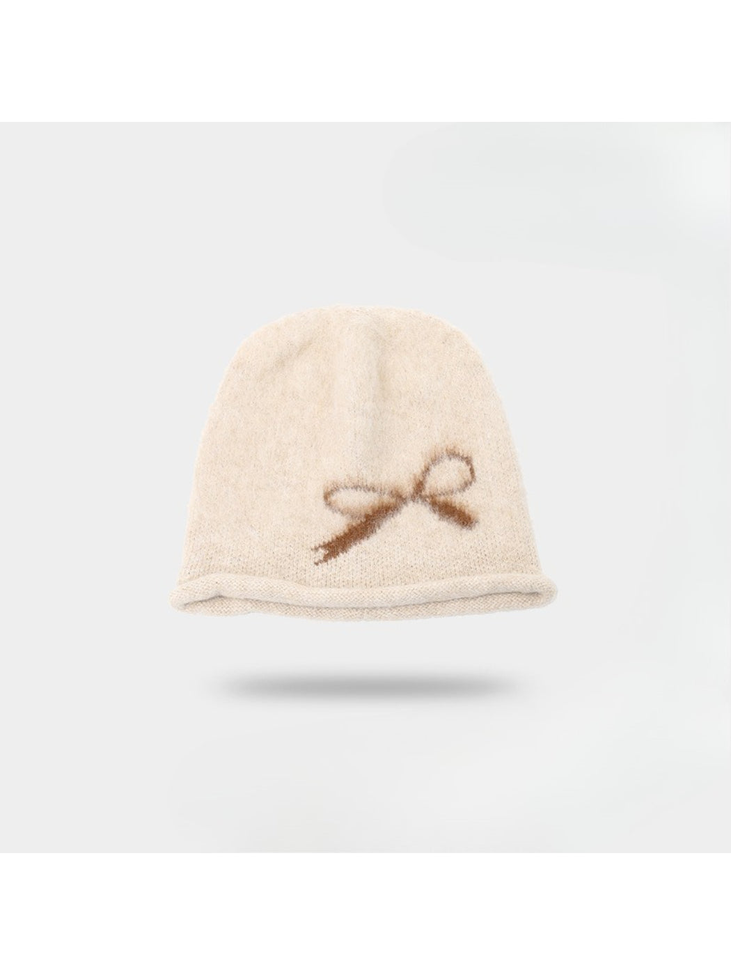 Haila - Casual Stitch Mark Slouch Beanie Hat