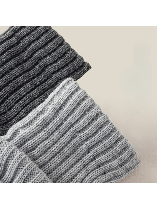 Cozyra - Solid Color Knit Leg Warmers
