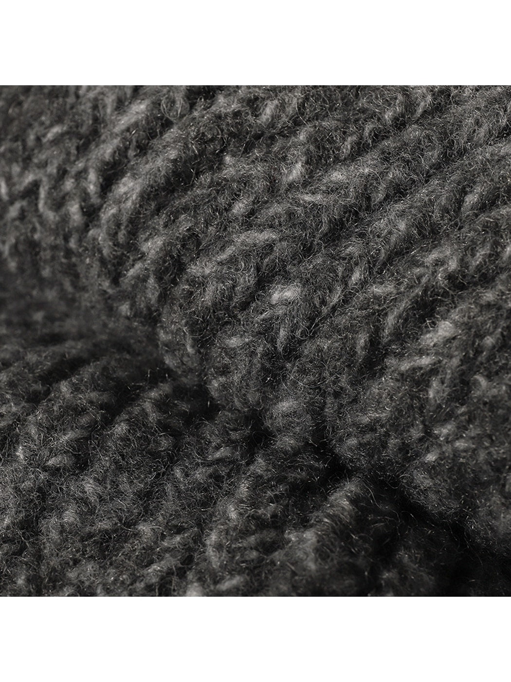 Haila - Braided Pom Earflap Knit Balaclava Hat