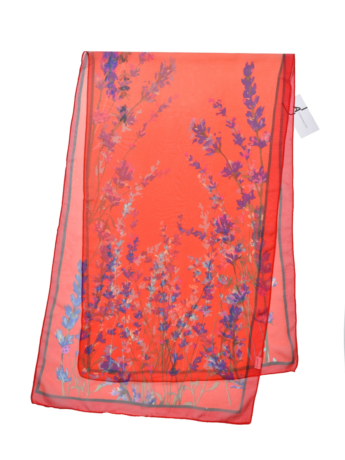 Scarvii - Lily of the Valley Printed Scarf - Versatile & Stylish