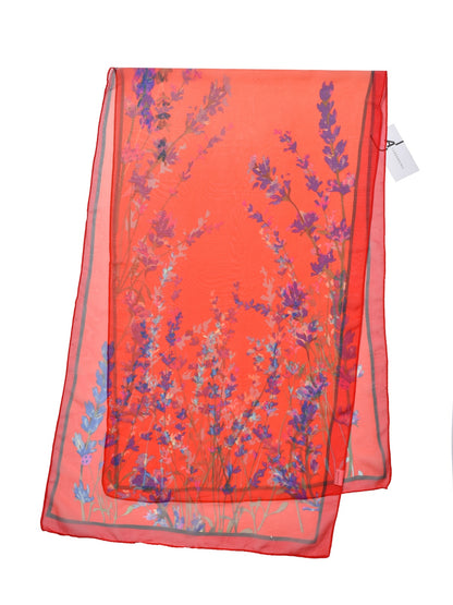 Scarvii - Lily of the Valley Printed Scarf - Versatile & Stylish