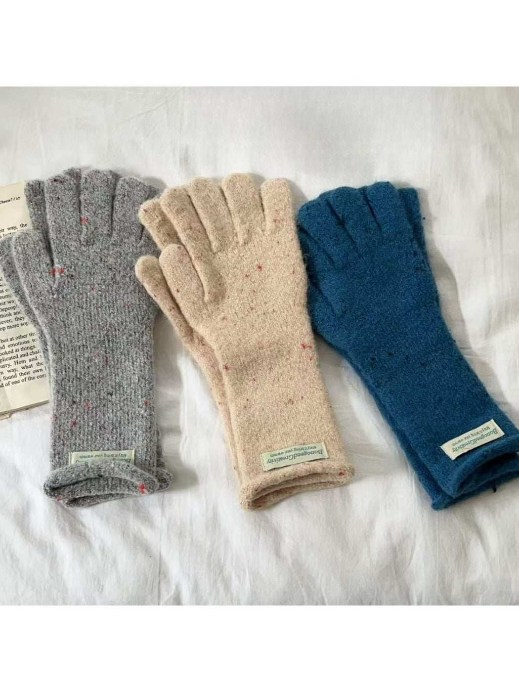 Gloving – Knitted Gloves with Starry for Women