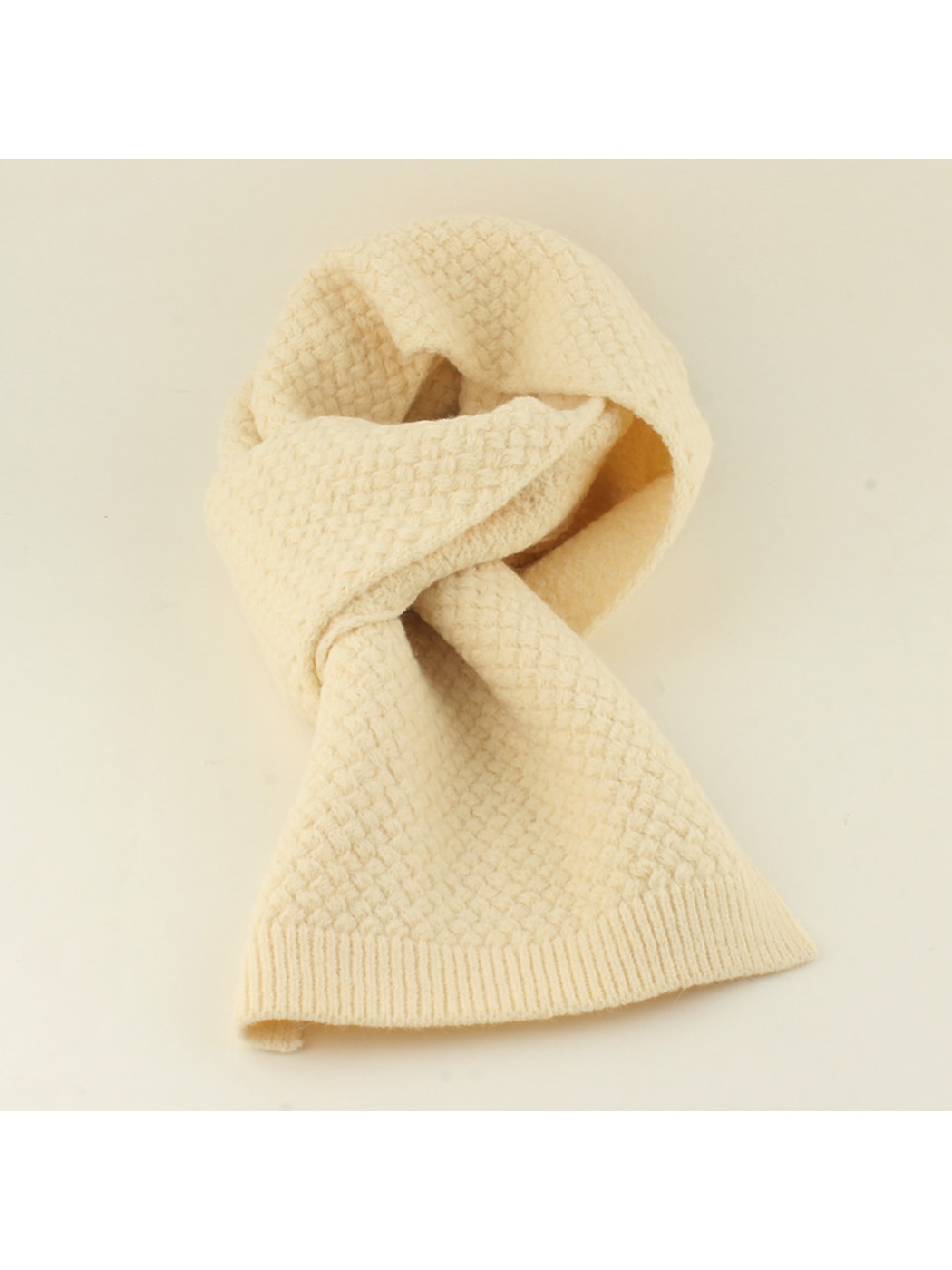 Haila - Brimless Knit Beanie and Scarf Set