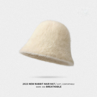Haila Gradient Color Warm Bucket Hat hat shape