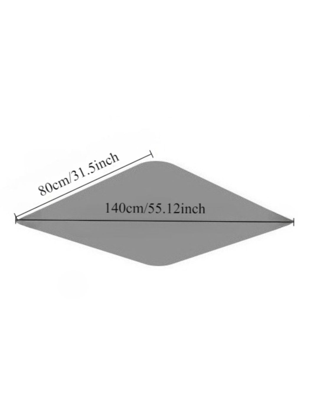 Scarvii - Two-Tone Diamond Shaped Scarf