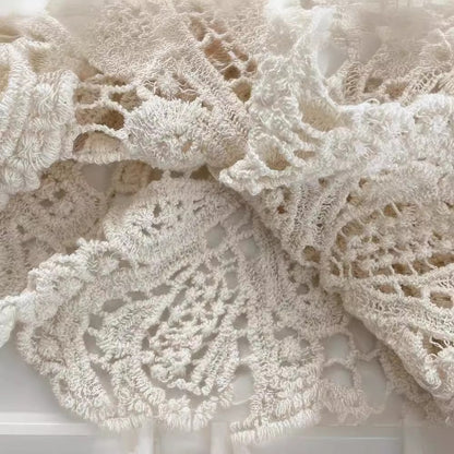 Crosa Crochet Hollow-Out Pullover Top main product view