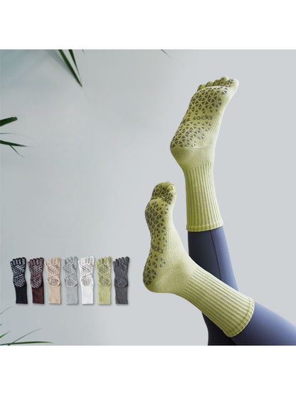 Rufia - Studio Grip High-Cuff Five-Toe Socks
