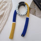 Scarvii - Soft Colorblock Striped Knit Scarf