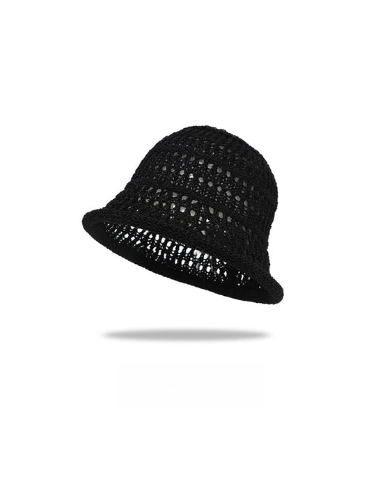 Haila Solid Color Round Crown Bucket Hat product image