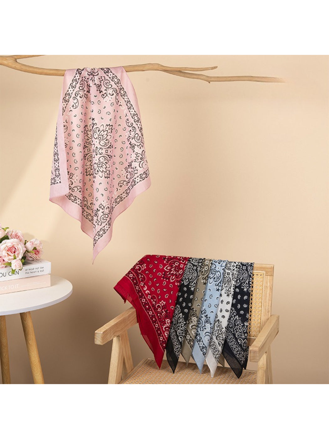 Scarvii - Everyday Paisley Square Scarf