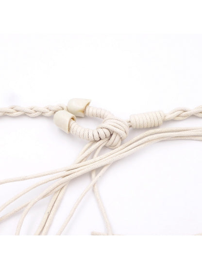 Beco - Braided Tassel Dress Accessory Belt