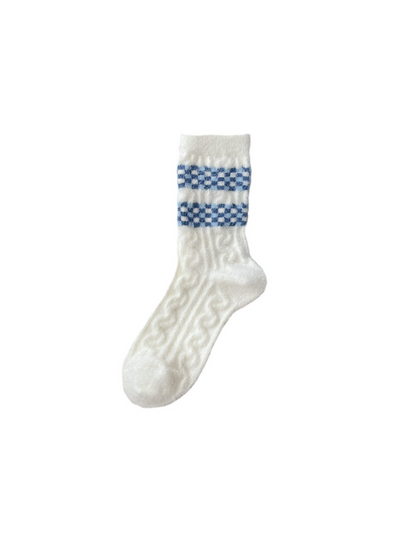 Rufia - Cozy Plush Winter Crew Socks