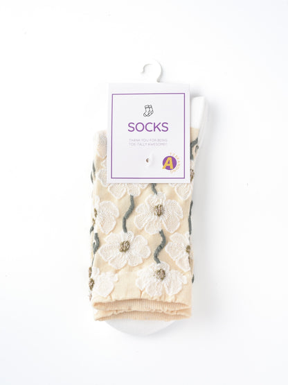 Rufia – Capsule Daisy Bloom Crew Socks
