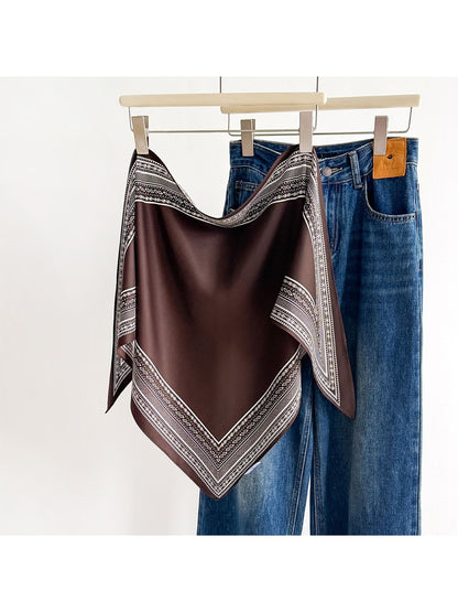 Scarvii Retro Printed Triangle Bandana Scarf product image