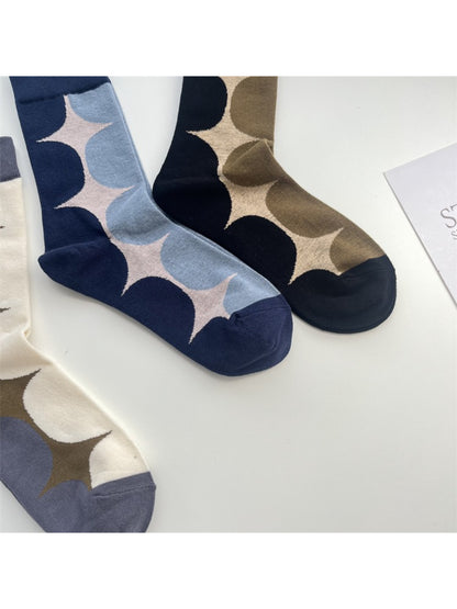 Rufia - Retro Orbit Crew Socks