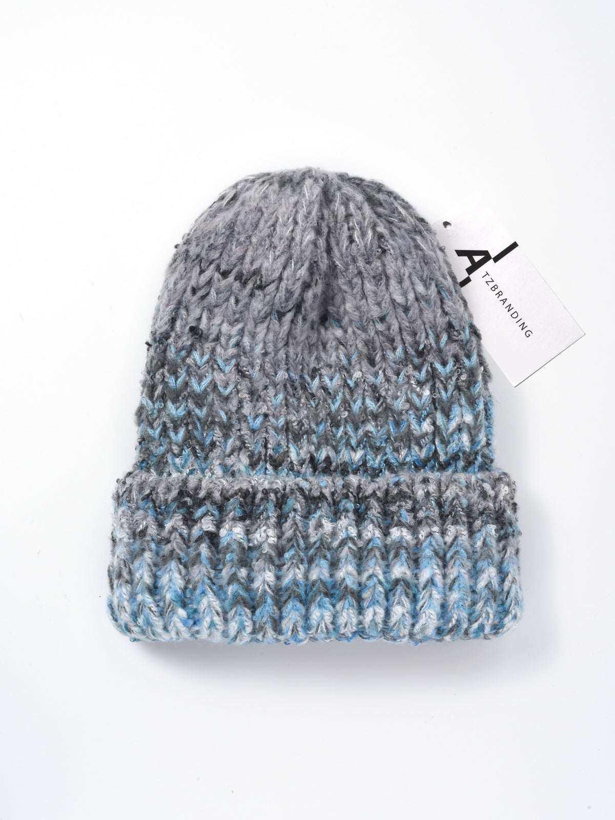 Haila - Vintage Gradient Knitted Warm Beanie